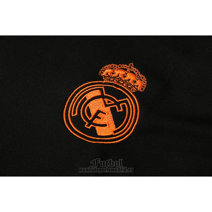 Chandal del Real Madrid Manga Corta 2021-2022 Negro